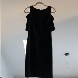 Eliza J Black Shimmer Dress NWOT